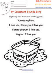 y-consonant-sound-song-worksheet